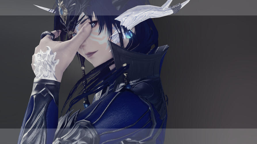 azul magia - blue mage glam.